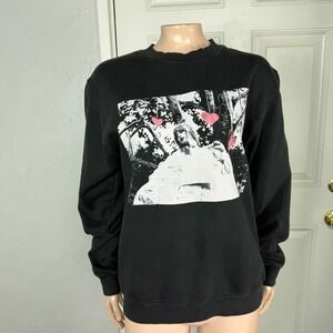 Taylor Swift Lover Era Women's Sweatshirt Medium Cotton crew neck Long sleeve B7